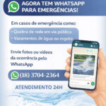 Serviço Autônomo de Água e Esgoto de Pereira Barreto (SAAE) informa que o Plantão de Atendimento 24 horas